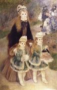 Pierre-Auguste Renoir Mother and Children oil on canvas